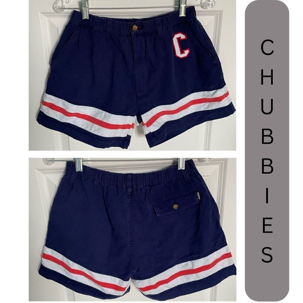 Chubbies Limited Edition Boomshakalaka Athleisure Shorts Navy Red 35035